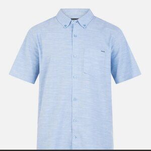 Hurley One And Only Stretch Short Sleeve Shirt Small